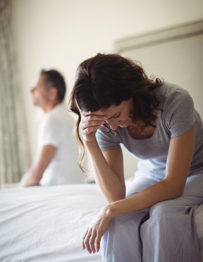 Moment de tension au sein d’un couple en séparation